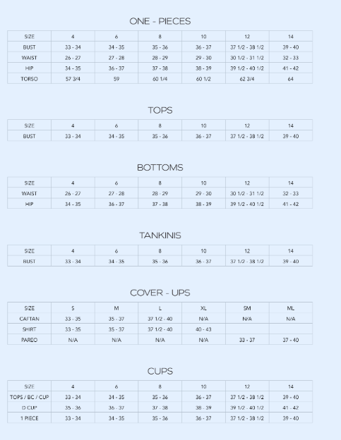 Guide des tailles